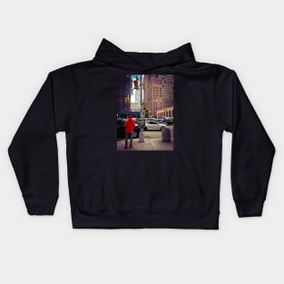 Canal Street Manhattan New York City Kids Hoodie